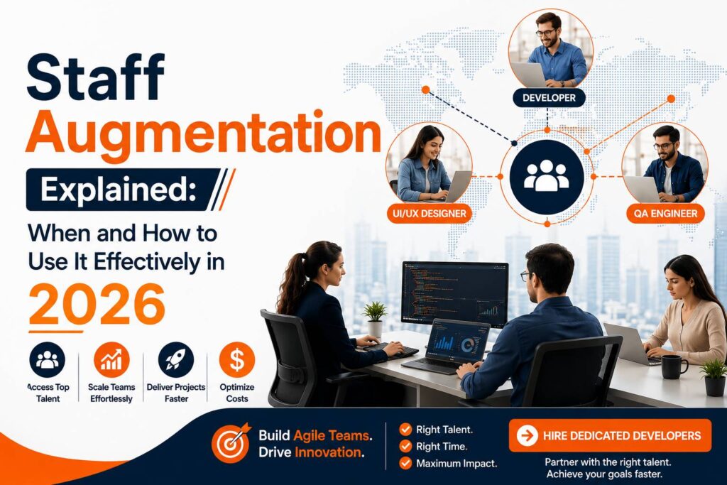 Hire dedicated developer | Staff augmentation services